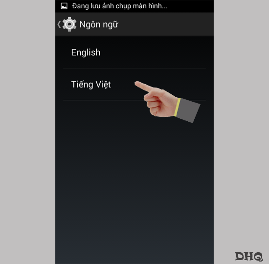 Thay đổi ngôn ngữ